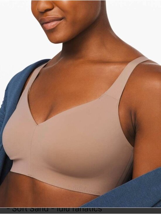 lululemon athletica Other - Lululemon Like Nothing Bra Soft Sand Ultralu Lightweight Soft Size 36C NWOT